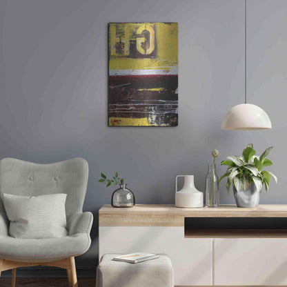 Luxe Metal Art 'Junction 234 I' by Erin Ashley, Metal Wall Art,16x24