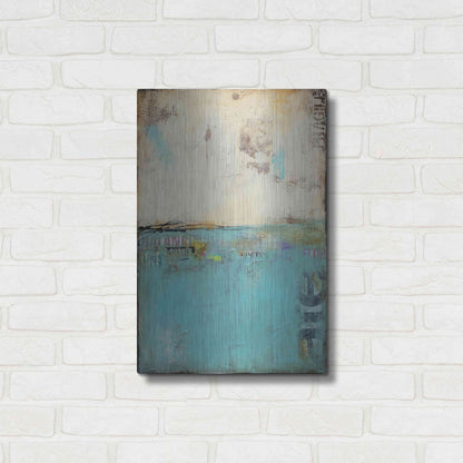 Luxe Metal Art 'Urban Edge' by Erin Ashley, Metal Wall Art,16x24