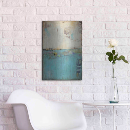 Luxe Metal Art 'Urban Edge' by Erin Ashley, Metal Wall Art,16x24