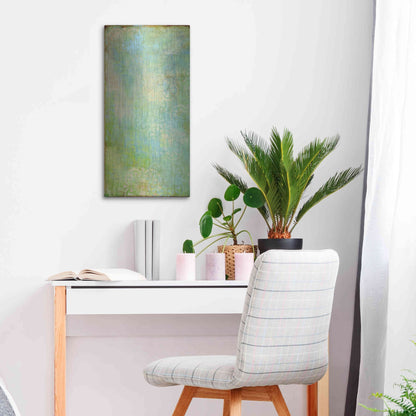 Luxe Metal Art 'Vintage Summer II' by Erin Ashley, Metal Wall Art,12x24