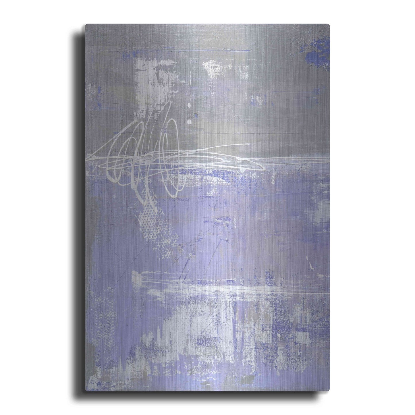 Luxe Metal Art 'Valley Mist I' by Erin Ashley, Metal Wall Art