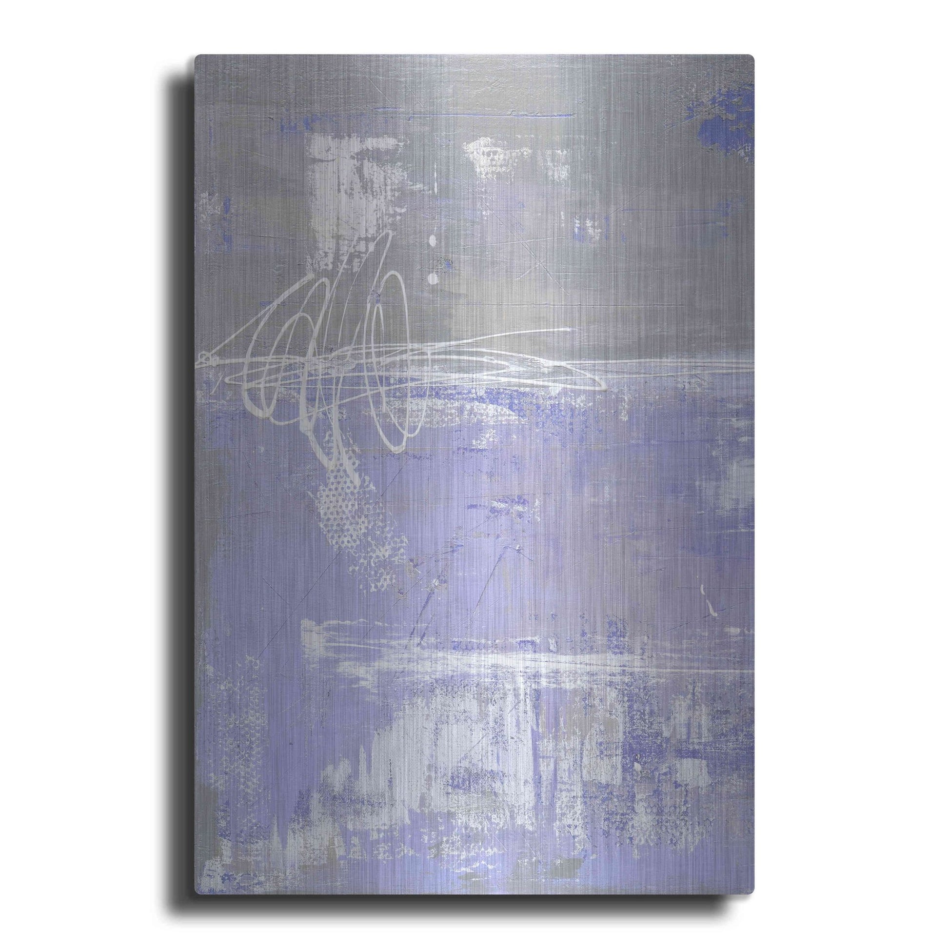 Luxe Metal Art 'Valley Mist I' by Erin Ashley, Metal Wall Art