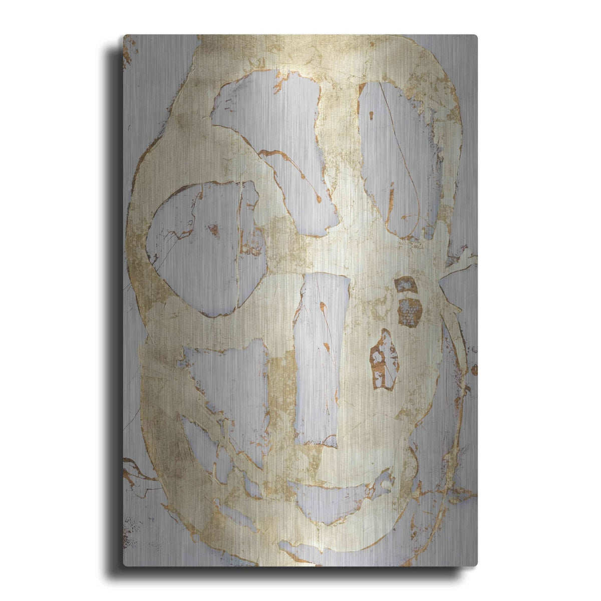 'Ace of Spades in Gold III' by Erin Ashley – Metal Wall Art