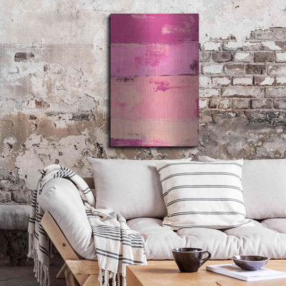 Luxe Metal Art 'Sweet Heart Hotel II' by Erin Ashley, Metal Wall Art,24x36