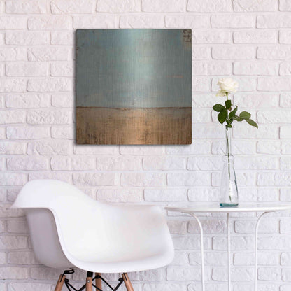 Luxe Metal Art 'Kansas Sky' by Erin Ashley, Metal Wall Art,24x24