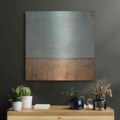 Luxe Metal Art 'Kansas Sky' by Erin Ashley, Metal Wall Art,24x24