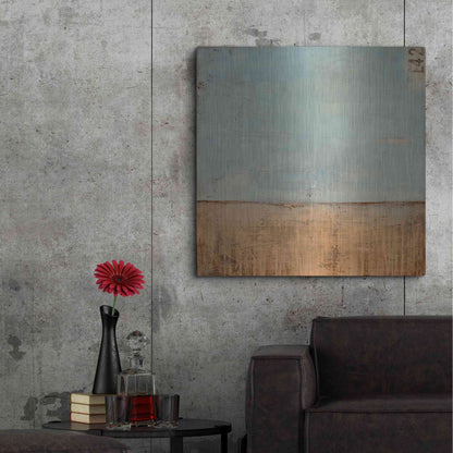 Luxe Metal Art 'Kansas Sky' by Erin Ashley, Metal Wall Art,36x36