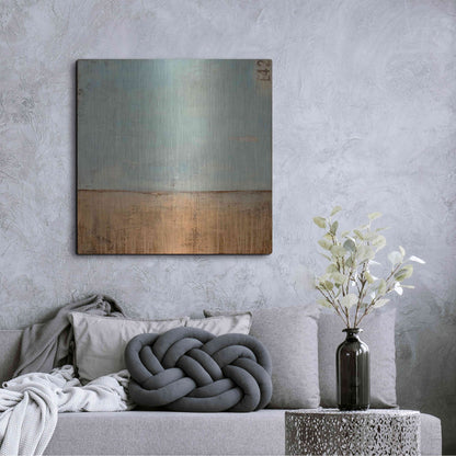 Luxe Metal Art 'Kansas Sky' by Erin Ashley, Metal Wall Art,36x36