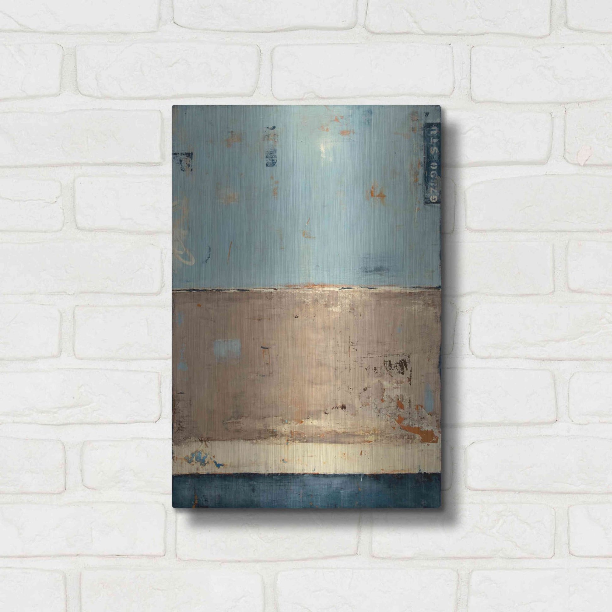 Luxe Metal Art 'Urban Remedy' by Erin Ashley, Metal Wall Art,12x16