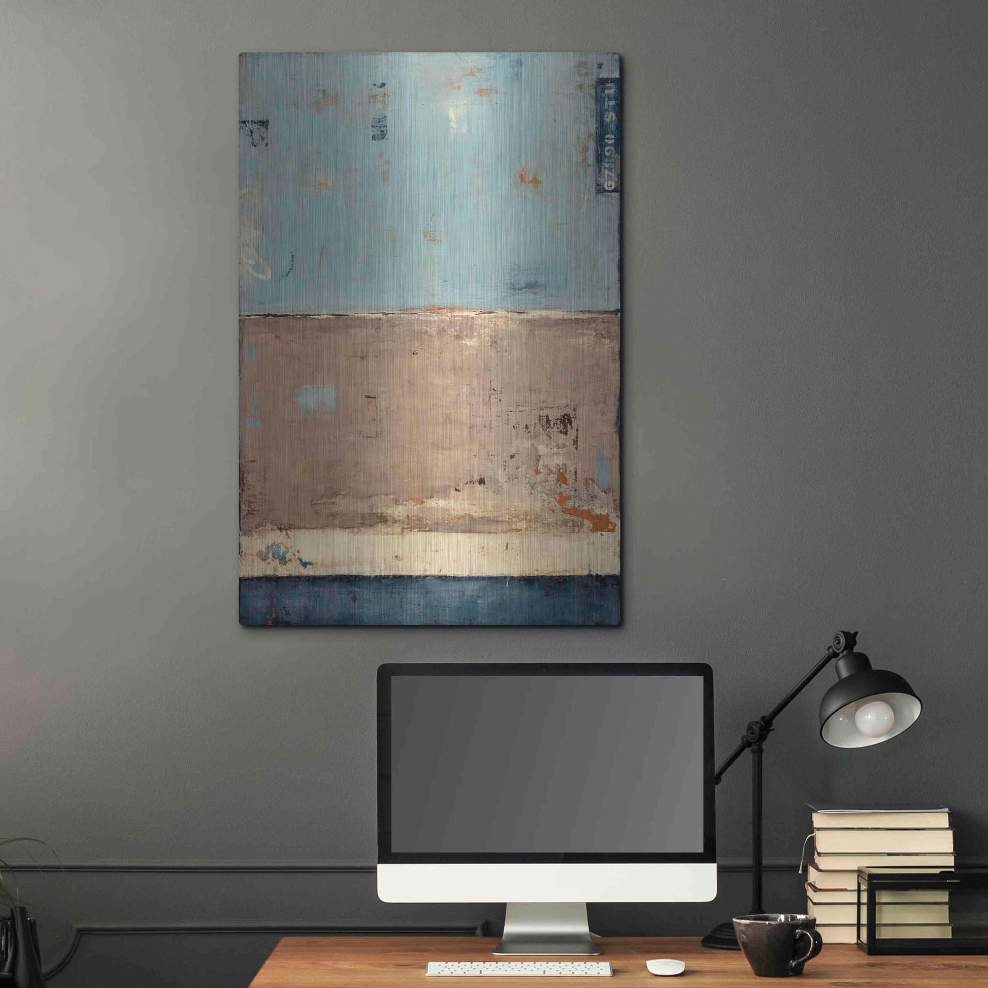 Luxe Metal Art 'Urban Remedy' by Erin Ashley, Metal Wall Art,24x36