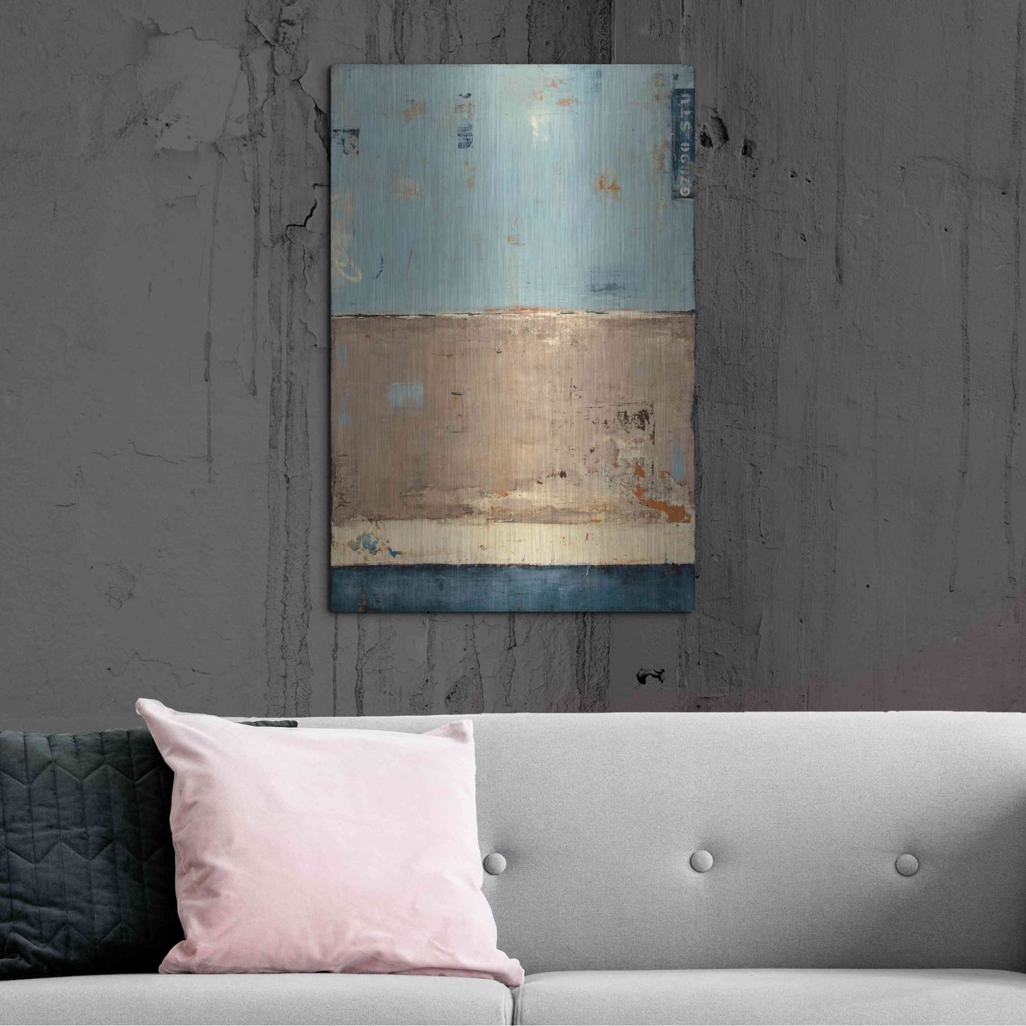 Luxe Metal Art 'Urban Remedy' by Erin Ashley, Metal Wall Art,24x36