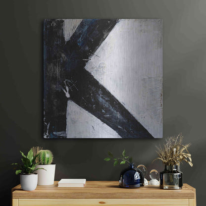 Luxe Metal Art 'Take II' by Erin Ashley, Metal Wall Art,24x24