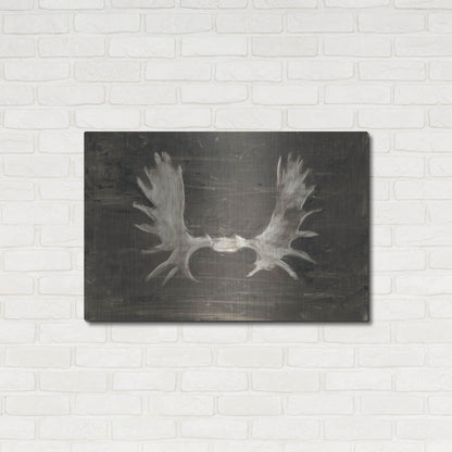 Luxe Metal Art 'Rustic Moose Mount I' by Ethan Harper, Metal Wall Art,36x24