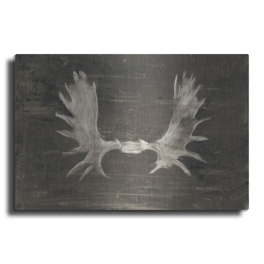 Luxe Metal Art 'Rustic Moose Mount I' by Ethan Harper, Metal Wall Art