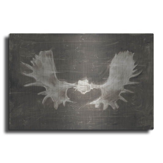 Luxe Metal Art 'Rustic Moose Mount II' by Ethan Harper, Metal Wall Art