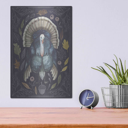 Luxe Metal Art 'Rainbow Harvest II' by Grace Popp, Metal Wall Art,12x16