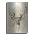 Luxe Metal Art 'Burnished Buck I' by Grace Popp, Metal Wall Art