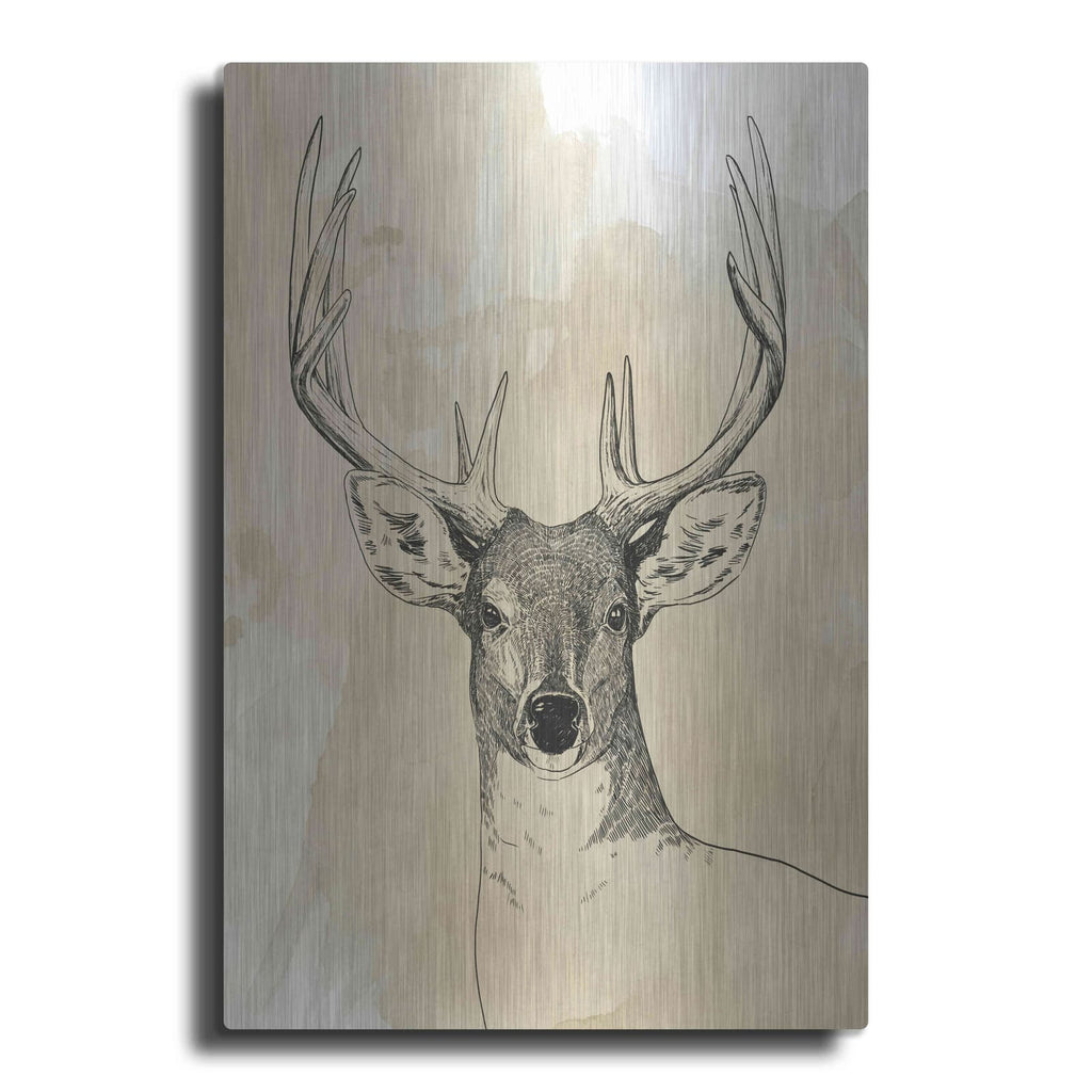 'Burnished Buck II' by Grace Popp – Metal Wall Art