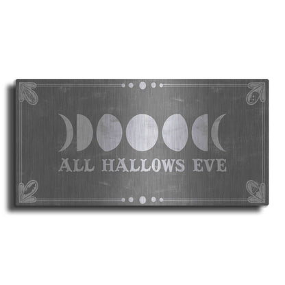 Luxe Metal Art 'Hallowed Moon Collection D' by Grace Popp, Metal Wall Art