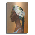 Luxe Metal Art 'Modern Laurel II' by Grace Popp, Metal Wall Art