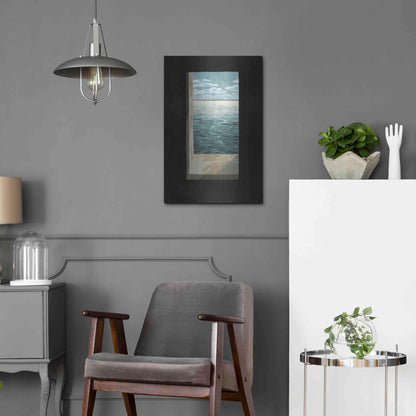 Luxe Metal Art 'Out of the Lighthouse I' by Grace Popp, Metal Wall Art,16x24