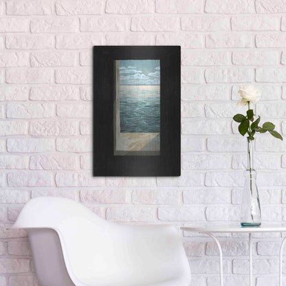 Luxe Metal Art 'Out of the Lighthouse I' by Grace Popp, Metal Wall Art,16x24