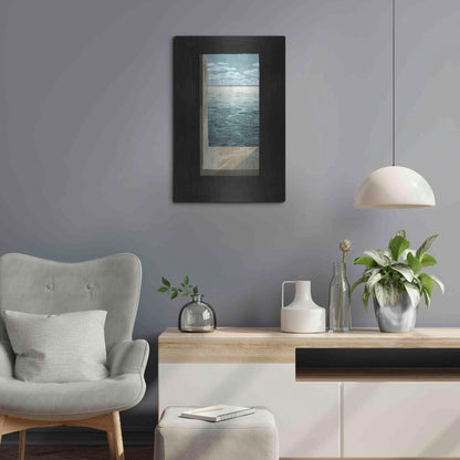 Luxe Metal Art 'Out of the Lighthouse I' by Grace Popp, Metal Wall Art,16x24