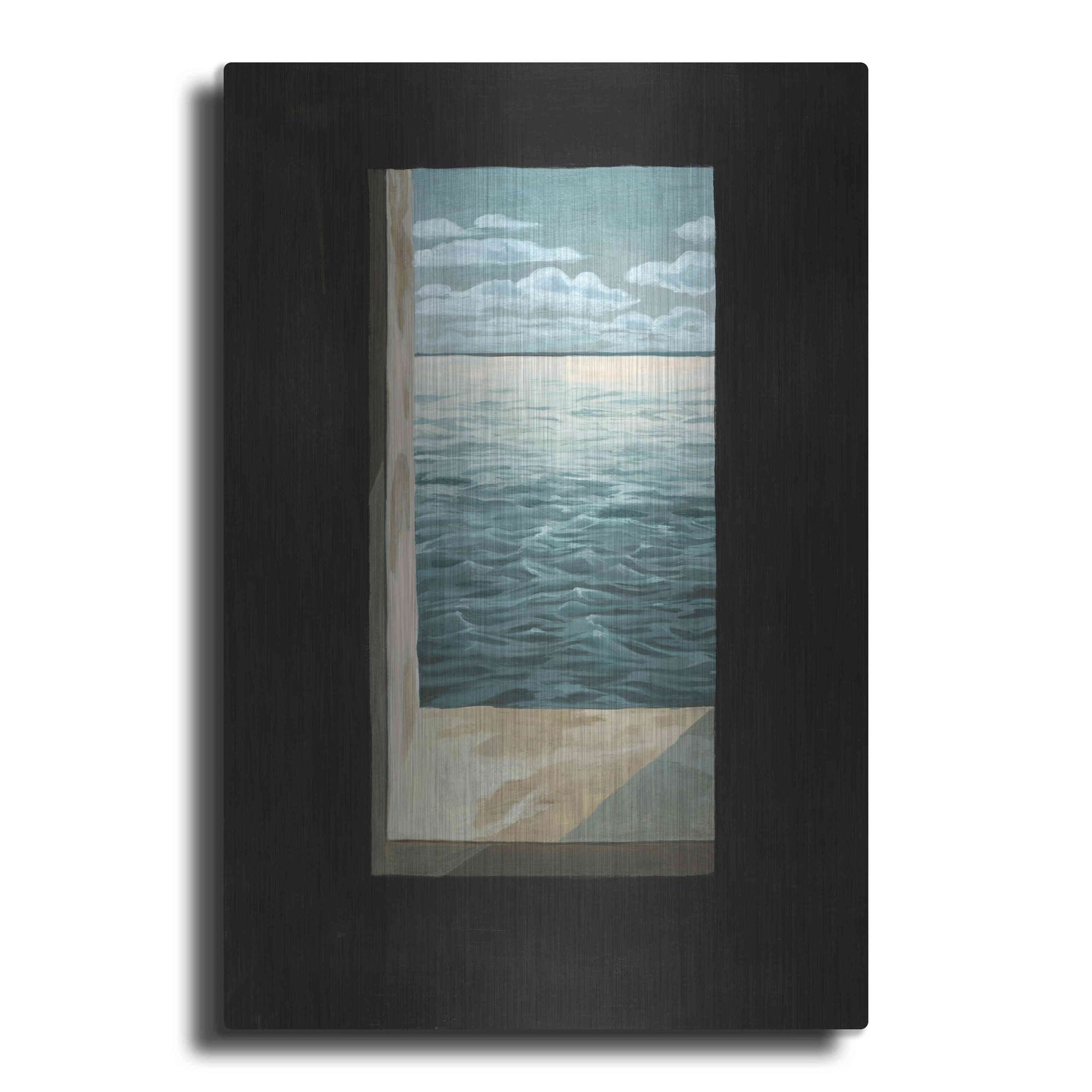 Luxe Metal Art 'Out of the Lighthouse I' by Grace Popp, Metal Wall Art