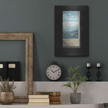 Luxe Metal Art 'Out of the Lighthouse II' by Grace Popp, Metal Wall Art,12x16