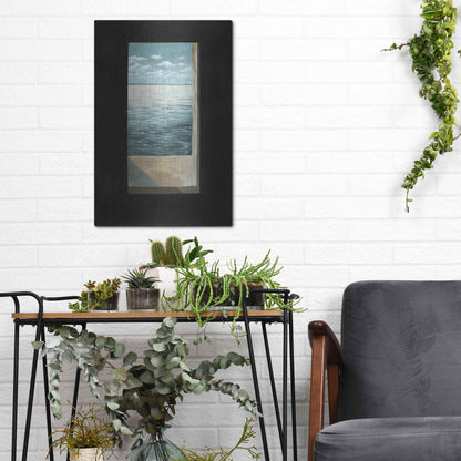 Luxe Metal Art 'Out of the Lighthouse II' by Grace Popp, Metal Wall Art,12x16