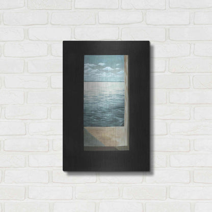 Luxe Metal Art 'Out of the Lighthouse II' by Grace Popp, Metal Wall Art,16x24