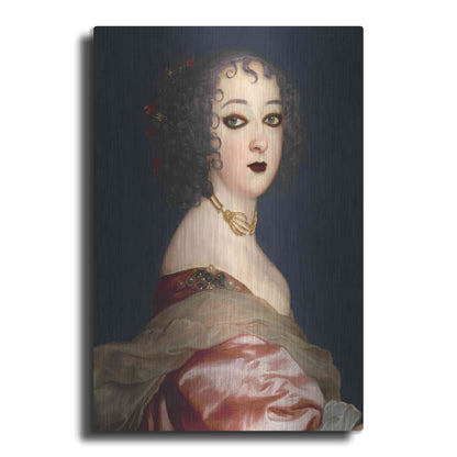 Luxe Metal Art 'Gothic Jane II' by Grace Popp, Metal Wall Art