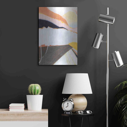 Luxe Metal Art 'Desert Candy I' by Grace Popp, Metal Wall Art,16x24