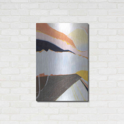 Luxe Metal Art 'Desert Candy I' by Grace Popp, Metal Wall Art,24x36
