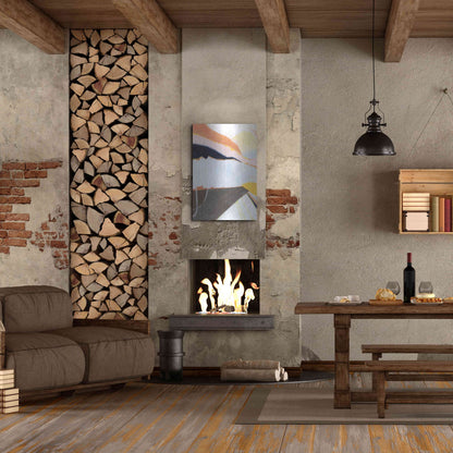 Luxe Metal Art 'Desert Candy I' by Grace Popp, Metal Wall Art,24x36