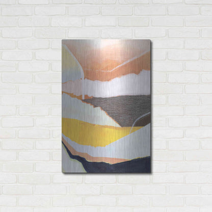 Luxe Metal Art 'Desert Candy II' by Grace Popp, Metal Wall Art,24x36