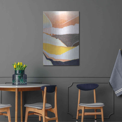 Luxe Metal Art 'Desert Candy II' by Grace Popp, Metal Wall Art,24x36