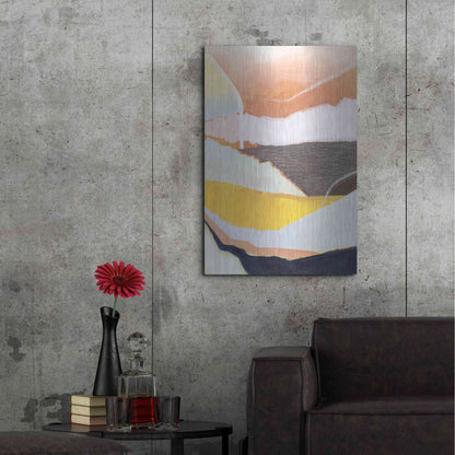 Luxe Metal Art 'Desert Candy II' by Grace Popp, Metal Wall Art,24x36