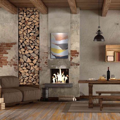 Luxe Metal Art 'Desert Candy II' by Grace Popp, Metal Wall Art,24x36