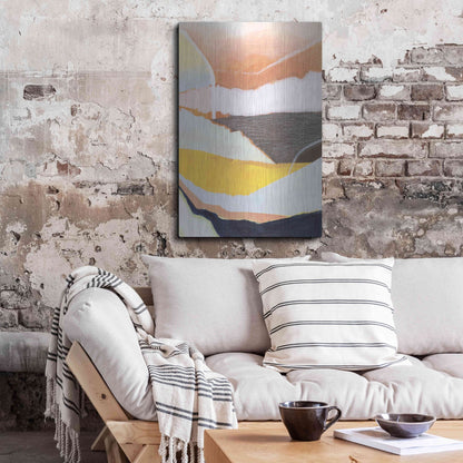 Luxe Metal Art 'Desert Candy II' by Grace Popp, Metal Wall Art,24x36