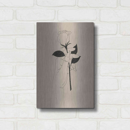 Luxe Metal Art 'You're the One I' by Grace Popp, Metal Wall Art,12x16