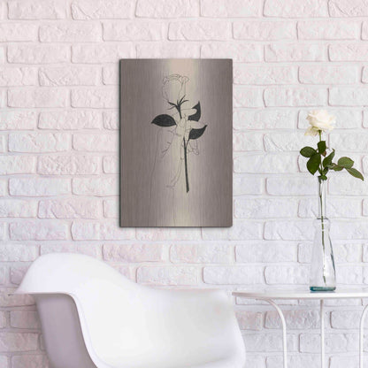 Luxe Metal Art 'You're the One I' by Grace Popp, Metal Wall Art,16x24