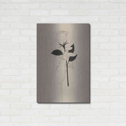 Luxe Metal Art 'You're the One I' by Grace Popp, Metal Wall Art,24x36