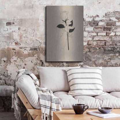 Luxe Metal Art 'You're the One I' by Grace Popp, Metal Wall Art,24x36