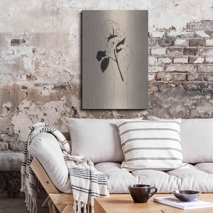 Luxe Metal Art 'You're the One II' by Grace Popp, Metal Wall Art,24x36