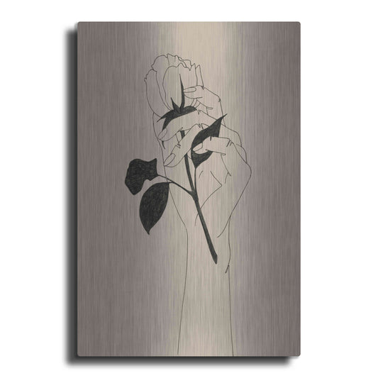 Luxe Metal Art 'You're the One II' by Grace Popp, Metal Wall Art