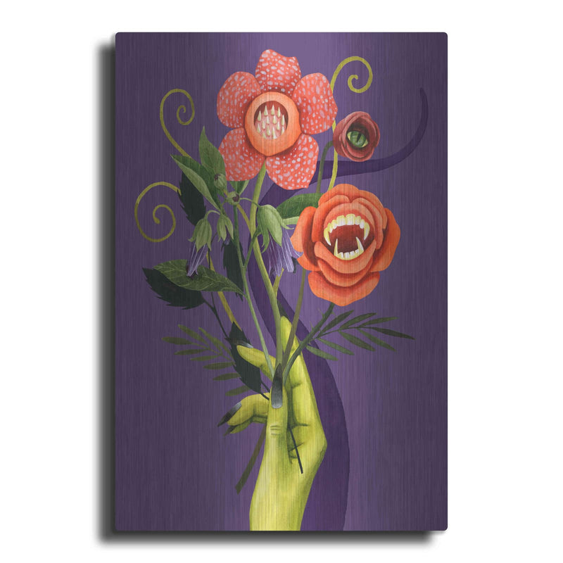 'Monstrous Plants II' by Grace Popp – Metal Wall Art