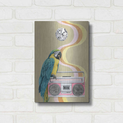 Luxe Metal Art 'High Rollers Collection B' by Grace Popp, Metal Wall Art,12x16
