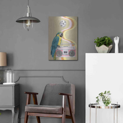 Luxe Metal Art 'High Rollers Collection B' by Grace Popp, Metal Wall Art,16x24