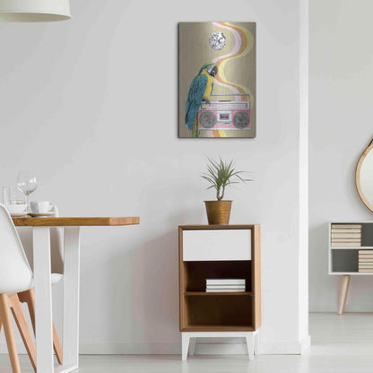 Luxe Metal Art 'High Rollers Collection B' by Grace Popp, Metal Wall Art,16x24